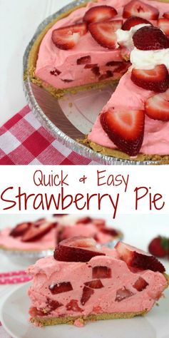 Quick & Easy Strawberry Pie