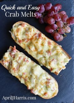 Quick and Easy Crab Melts