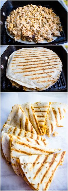 Quick and Easy Leftover Chicken Quesadillas