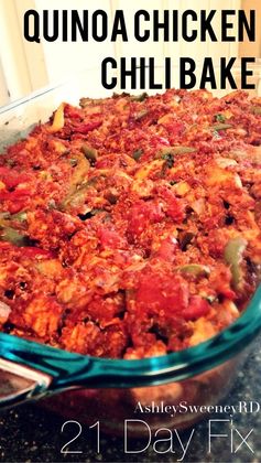 Quinoa Chicken Chili Bake