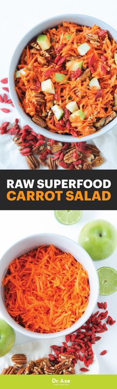 Raw Superfood Carrot Salad