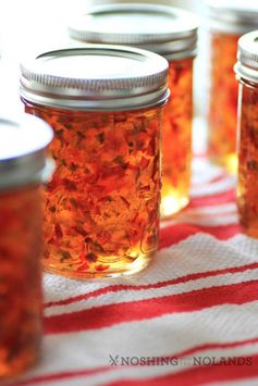 Red and Green Pepper Jelly