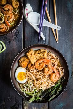 Red curry zoodles (4 servings