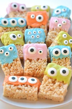 Rice Krispie Treat Monsters