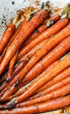 Roasted Balsamic Carrots