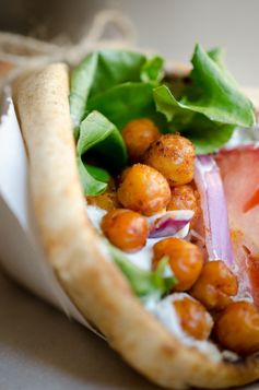 Roasted Chickpea Gyros