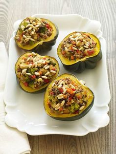 Roasted Stuffed Winter Squash