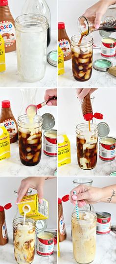 Salted Caramel Iced Coffee