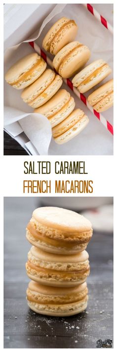 Salted Caramel Macarons