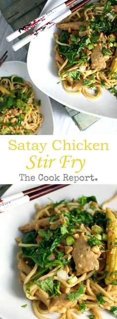 Satay Chicken Stir Fry