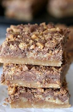 Shortbread Toffee Cookie Bars