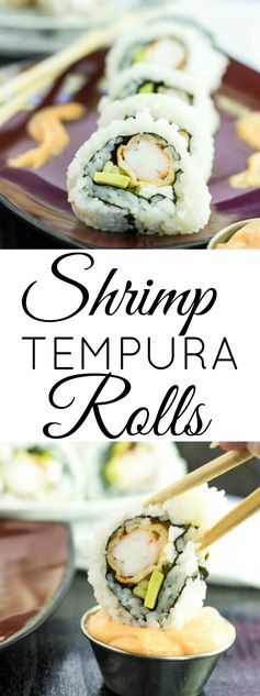 Shrimp Tempura Rolls