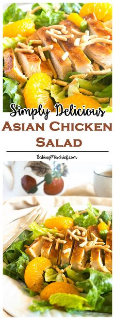 Simply Delicious Asian Chicken Salad