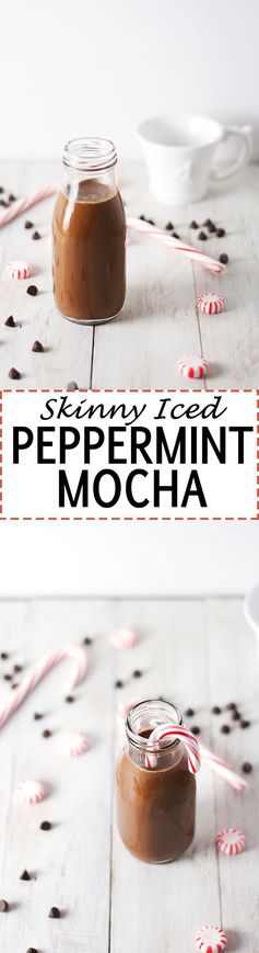 Skinny Iced Peppermint Mocha