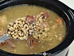 Slow Cooker Black Eyed Peas (Crock Pot