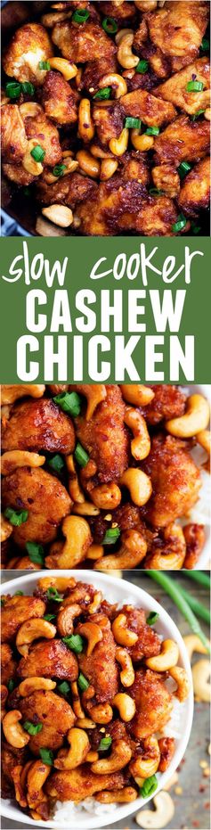 Slow Cooker Cashew Chicken