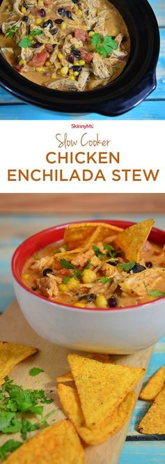 Slow Cooker Chicken Enchilada Stew