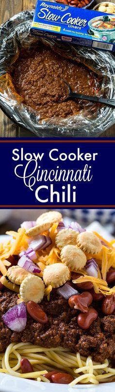 Slow Cooker Cincinnati Chili