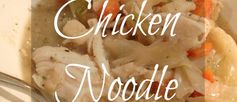 Slow Cooker Homestyle Chicken Noodle Soup