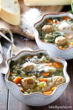 Slow Cooker Italian Wedding Soup