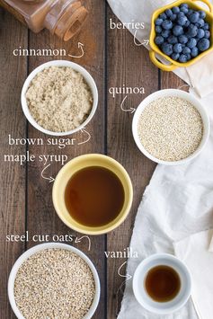 Slow Cooker Overnight Quinoa and Oats