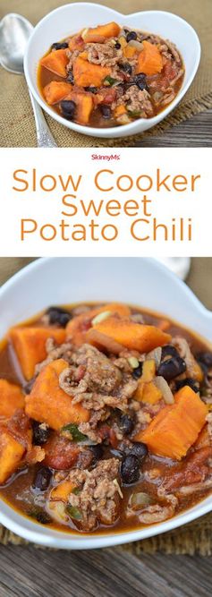 Slow Cooker Sweet Potato Chili