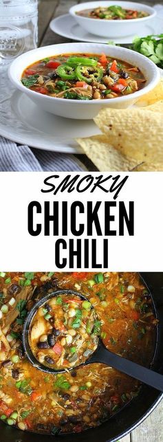 Smoky Chicken Chili