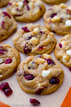 Soft-Baked White Chocolate Cranberry Cookies