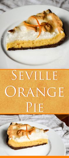 Sour Orange and Lemon Pie