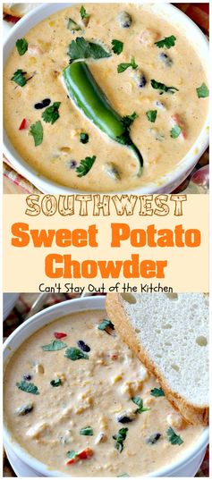 Southwest Sweet Potato Chowder