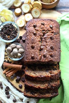 Spiced Chocolate Chip Banana Bread