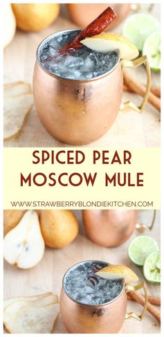 Spiced Pear Moscow Mule