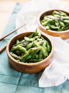 Spicy Toasted Edamame