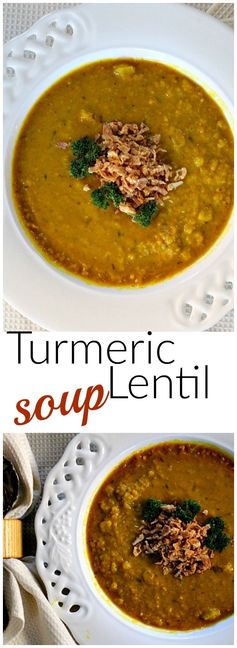 Spicy Turmeric Lentil Soup