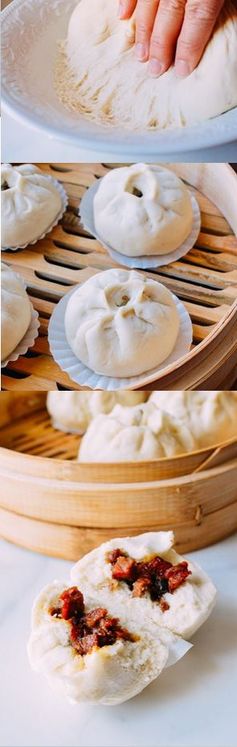 Steamed BBQ Pork Buns (Char Siu Bao