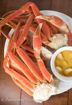 Steamed Snow Crab Legs