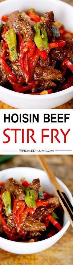 Stir Fry Beef with Spicy Hoisin Sauce