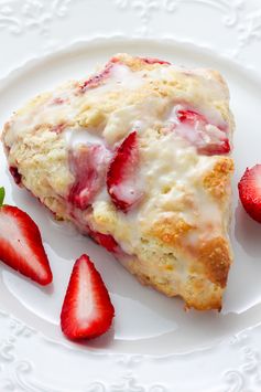 Strawberries and Cream Scones