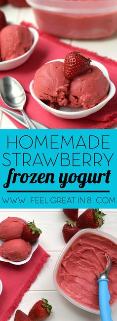 Strawberry Frozen Yogurt