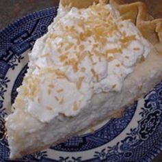 Sugar-Free Coconut Cream Pie (Diabetic