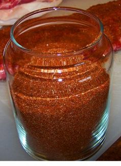 Sweet and Spicy Dry Rub on Ribs or Salmon