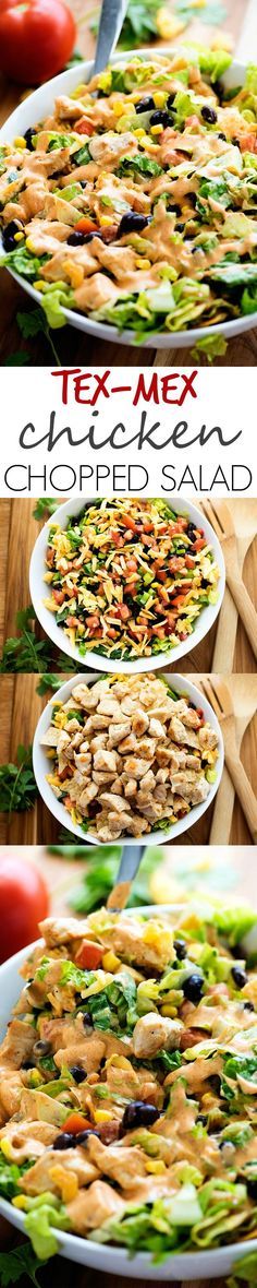 Tex-Mex Chicken Chopped Salad