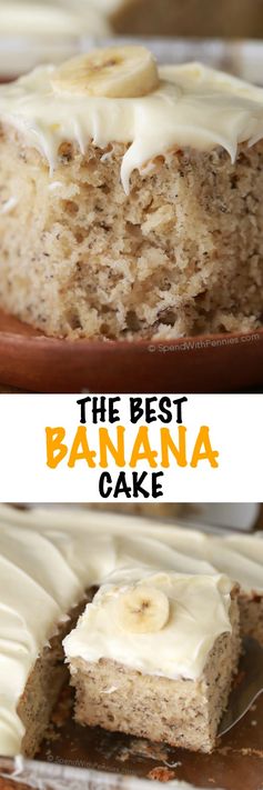 The Best Banana Cake