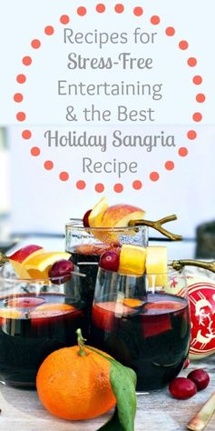 The Best Holiday Sangria