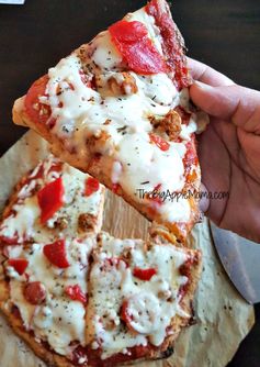 The Best Low Carb Pizza Crust – No Cauliflower involved