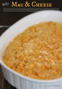 The Best Macaroni and Cheese