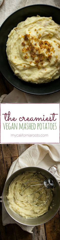 The Creamiest Vegan Mashed Potatoes