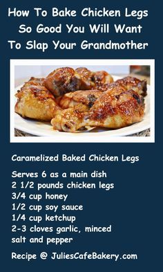 The Secret To Baked Chicken Legs