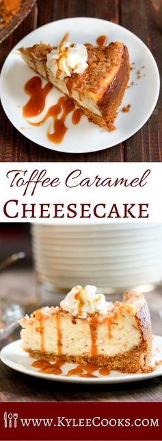 Toffee Caramel Cheesecake