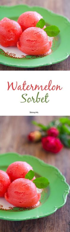 Two-Ingredient Watermelon Sorbet